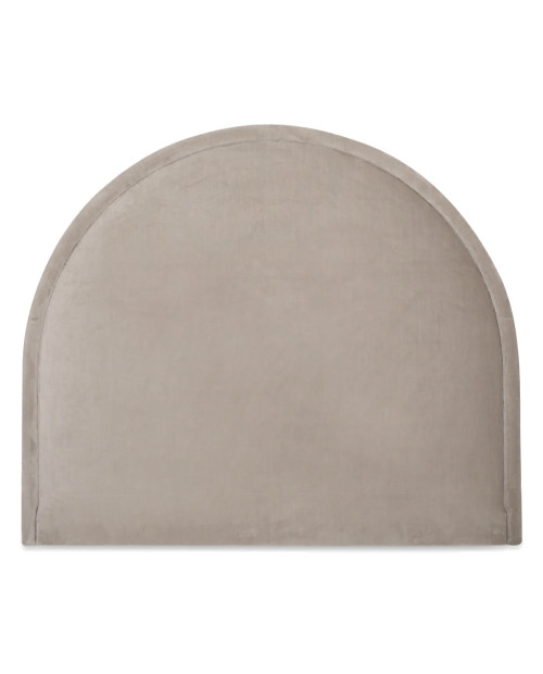 LUNA Sänggavel Sammet - Beige 90 cm